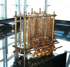 The Babbage Analytical Engine as a replica